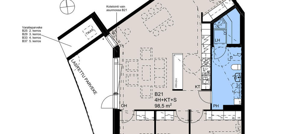 Jokipoikasenkaari 4 B  37, kuva 1