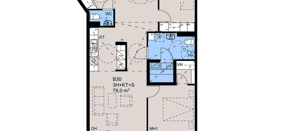 Jokipoikasenkaari 4 B  30, kuva 1