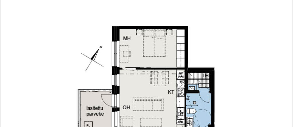 Muusanpolku 1 C61, kuva 1