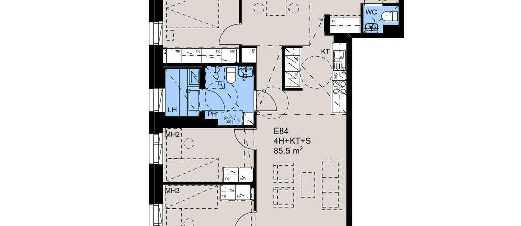 Jokipoikasenkaari 4 E  84, kuva 1