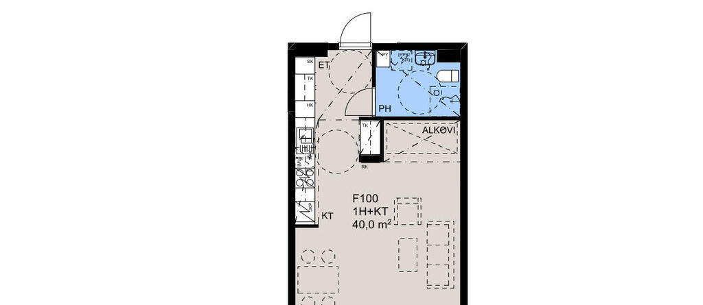 Jokipoikasenkaari 4 F 104, kuva 1