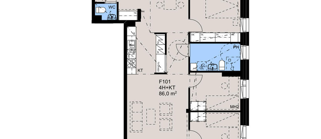 Jokipoikasenkaari 4 F 105, kuva 1