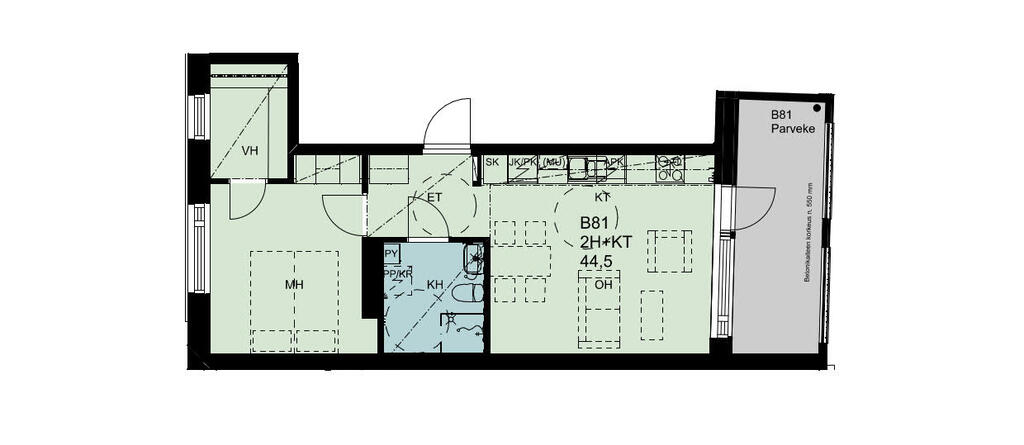 Länsisatamankatu 41 B84, kuva 1