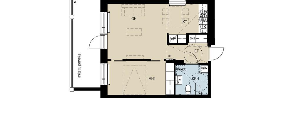 Gustav Pauligin katu 2a A 29, kuva 1