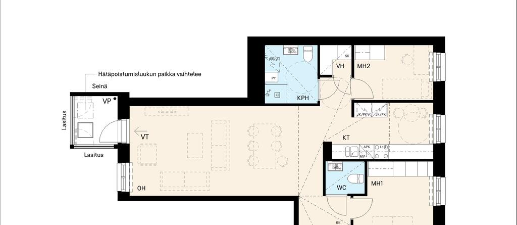 Käskynhaltijantie 48 D68, kuva 1