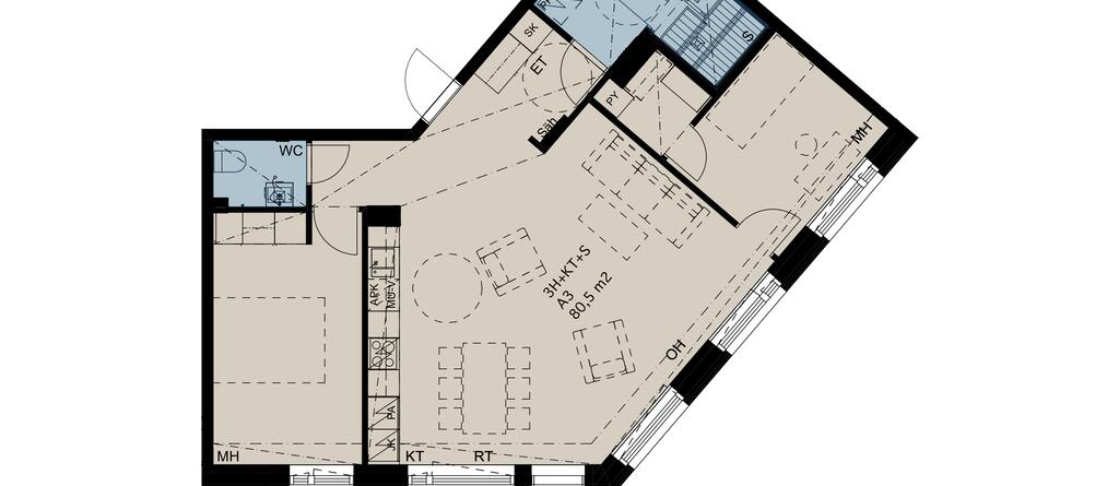 Maunulantie 21 A3, kuva 1