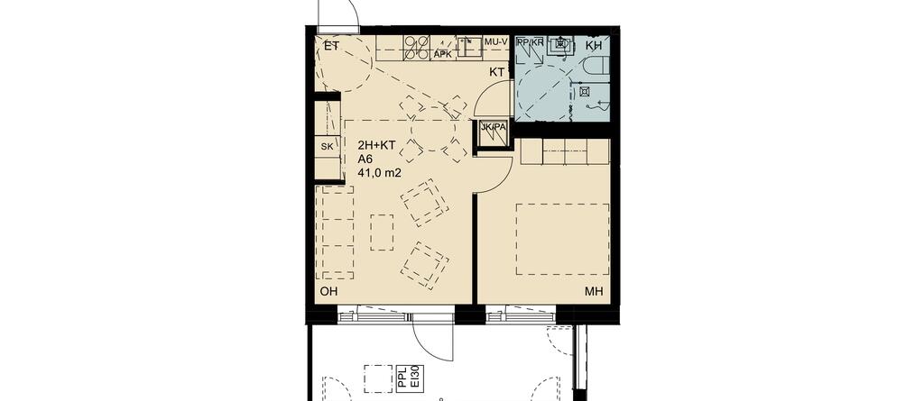 Maunulantie 25 A14, kuva 1