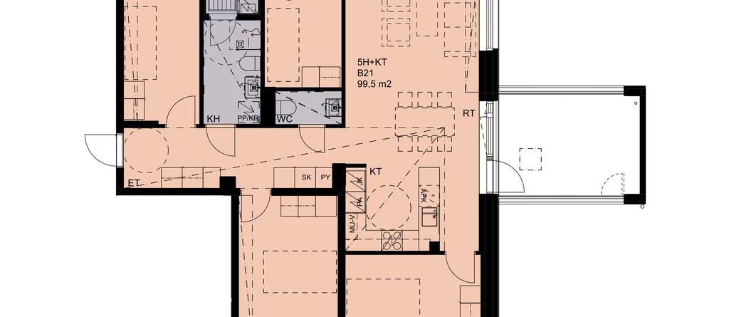 Maunulantie 25 B21, kuva 1