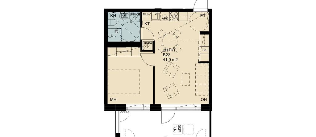 Maunulantie 25 B26, kuva 1