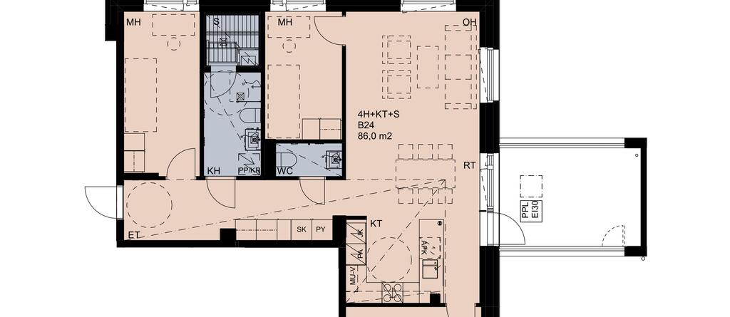 Maunulantie 25 B24, kuva 1