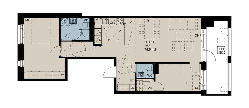 Maunulantie 25 D61, kuva 1