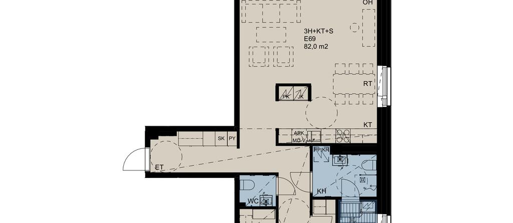 Maunulantie 25 E73, kuva 1