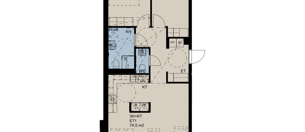 Maunulantie 25 E75, kuva 1