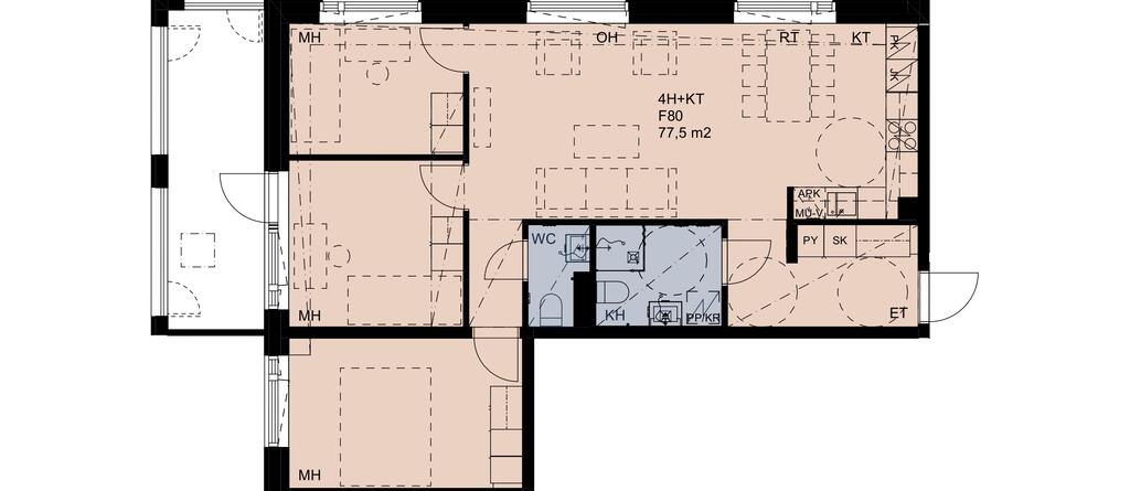 Maunulantie 25 F80, kuva 1