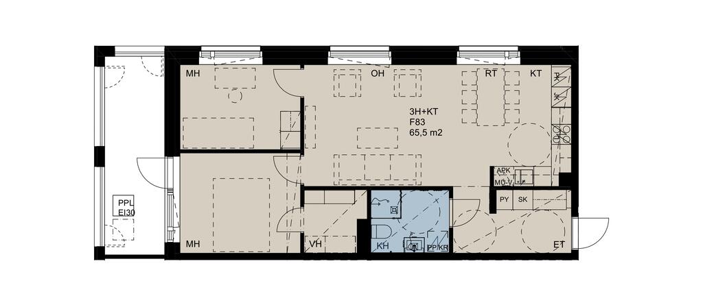 Maunulantie 25 F83, kuva 1