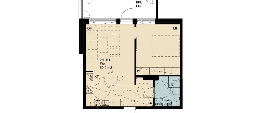 Maunulantie 25 F84, kuva 1