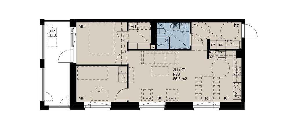 Maunulantie 25 F94, kuva 1