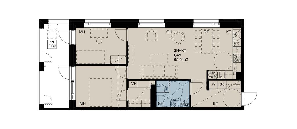Maunulantie 21, Maunulanpolku 1 C53, kuva 1
