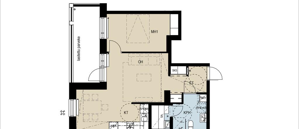 Gustav Pauligin katu 2a A 40, kuva 1