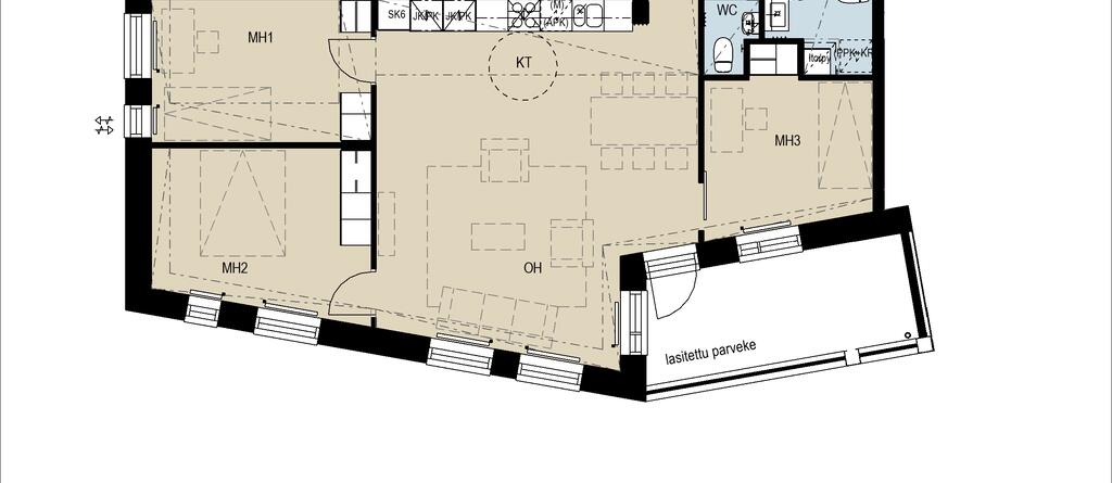 Gustav Pauligin katu 2a A 33, kuva 1