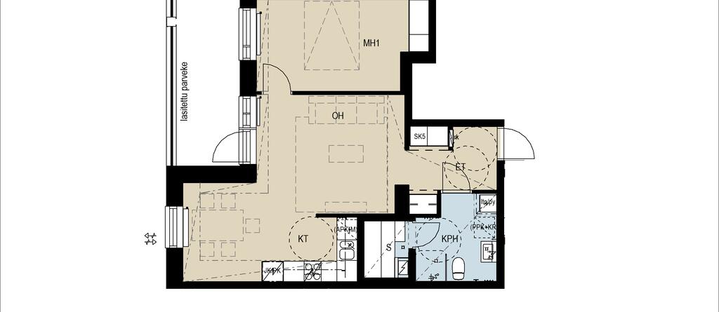 Gustav Pauligin katu 2a A 34, kuva 1