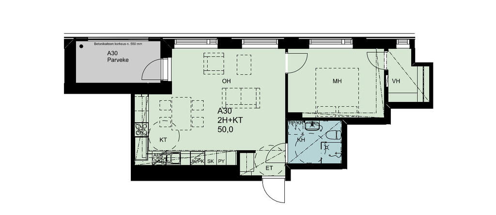 Länsisatamankatu 41 A36, kuva 1