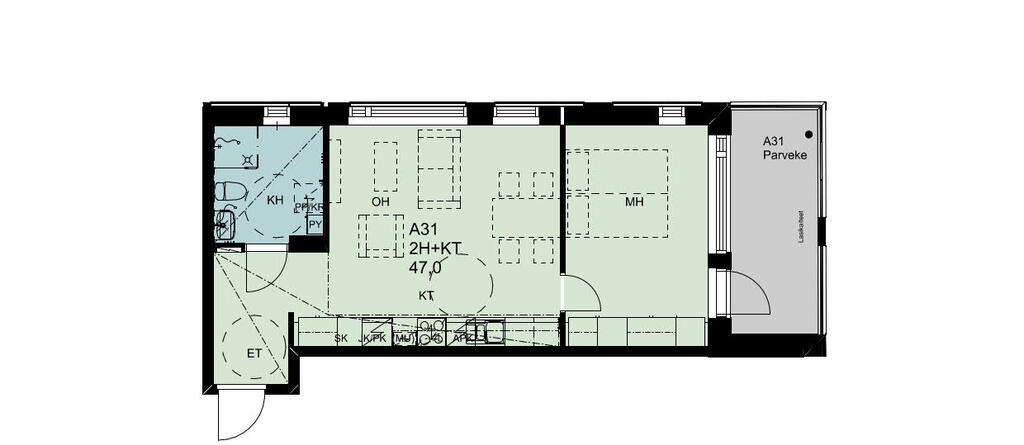 Länsisatamankatu 41 A67, kuva 1