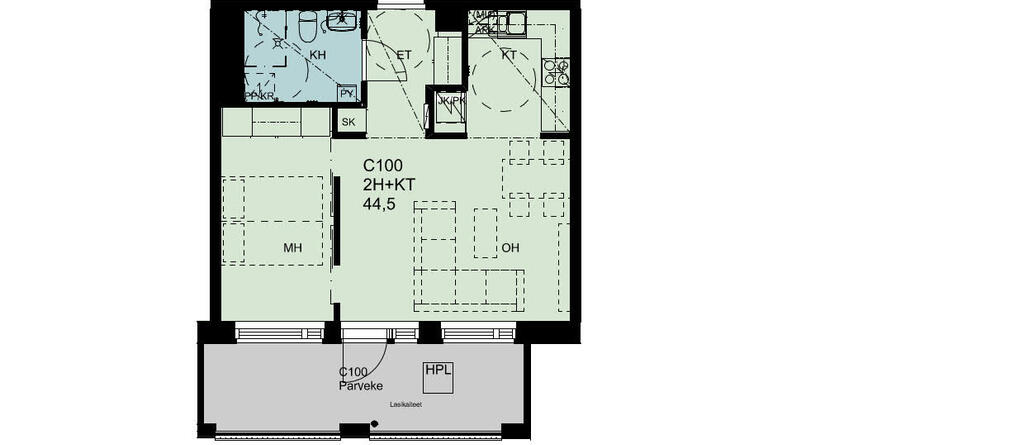 Länsisatamankatu 41 C121, kuva 1