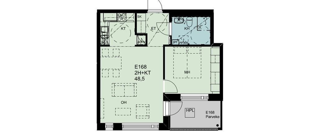 Länsisatamankatu 41 E174, kuva 1